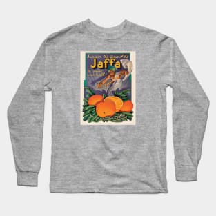 Israel, Poster. The Genie of the Jaffa Long Sleeve T-Shirt